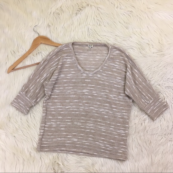 Splendid Sweaters - Splendid Womens Dolman Batwing 3/4 Sleeve Sweater